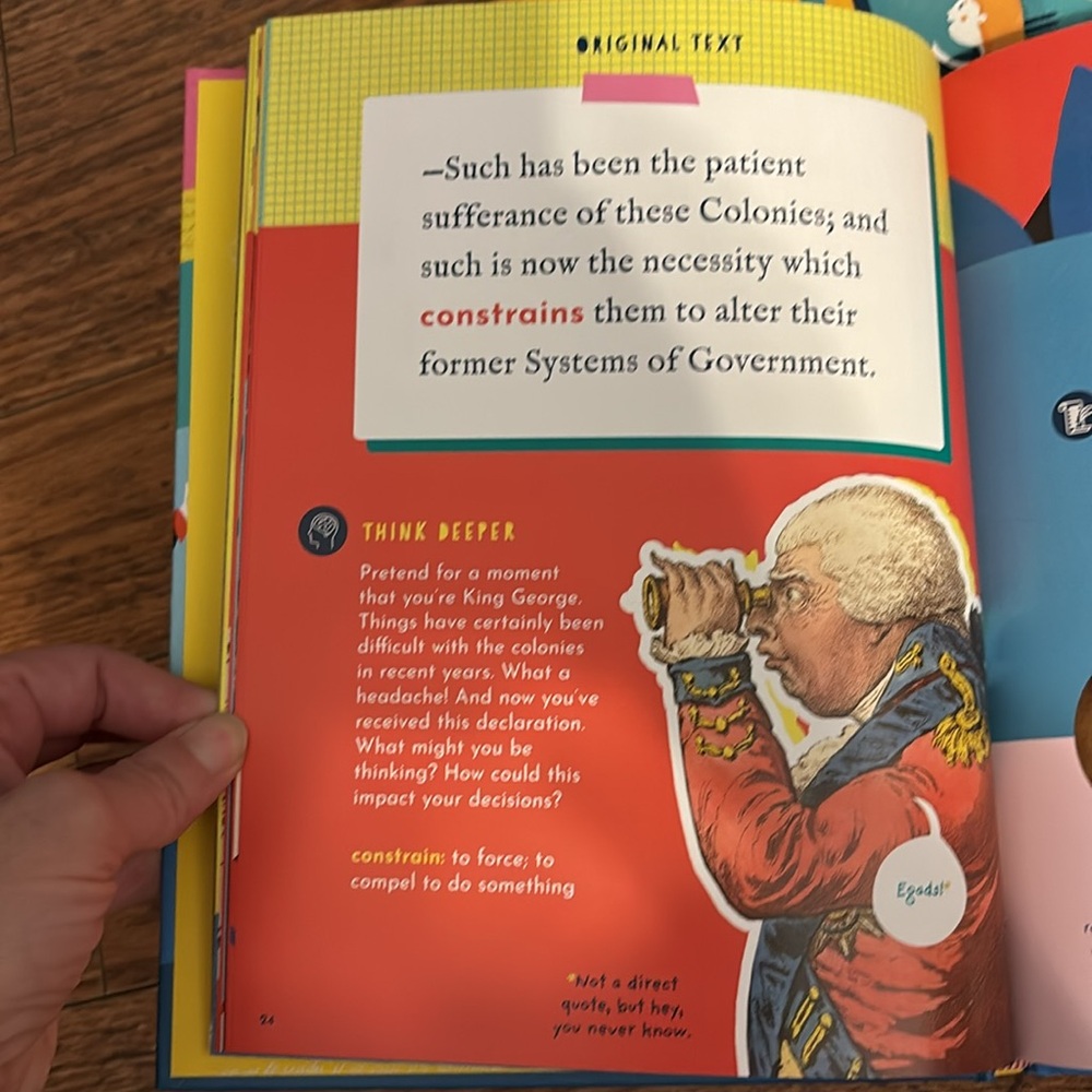 Constitution and Declaration of Independence books for kids - Picture 7 of 8